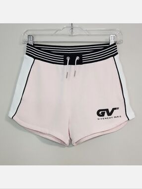 Givenchy Kids Baby Pink W/ Navy+White Striped Trim, Size 12 ~ EUC *Missing Tags*